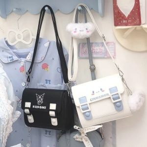 Sanrio PU sac à main HelloKitty mode dessin animé sac cannelle Simple sac à bandoulière sac