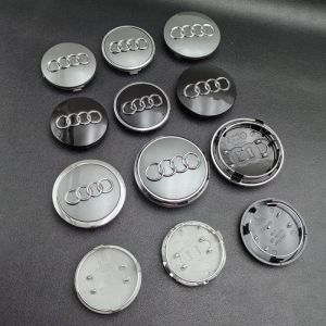 Capuchons de moyeu de roue de voiture, accessoires pour Audi A1, A2, A3, A4, A5, horizon, A7, A8, S3