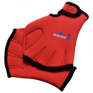 Gants palm&eacute;s de natation aquatique, pagaies adapt&eacute;es &agrave; l'entra&icirc;nement, r&eacute;sistance &agrave; l'eau, pour la