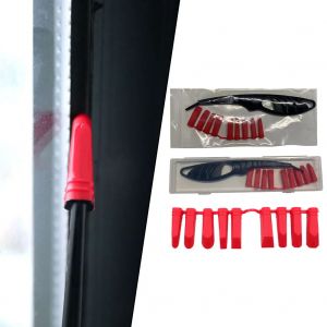 Grattoir d'angle de colle de verre, outil de calfeutrage, épandeur de mastic multi-angle, outil de