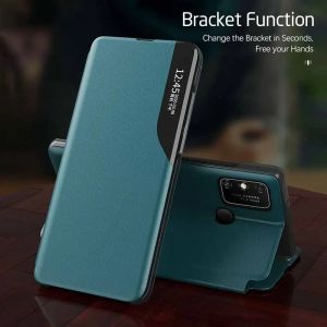 Étui à rabat en cuir de haute qualité pour Huawei P40 Lite P30 Pro P20 Mate 20 P Smart 2021 Honor