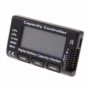 Testeur de batterie numérique avec écran LCD LiPo LiFe Li-ion Nicd NiMH, indicateur de capacité de
