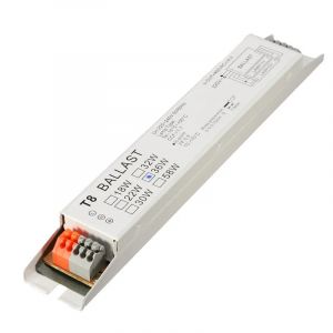 Ballast électronique à large tension T8, ballasts de lampe structurels ente, 220-240V AC, 2x18W,