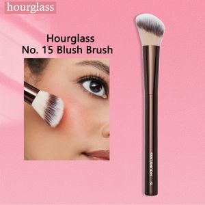 Sablier n° 15 pinceaux à Blush pour Contour des joues, brosse à pointillers, crème liquide, outil de