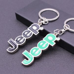 Porte-clés emblème de voiture, 1 pièce, cadeau pour Jeep Grand Cherokee Wrangler JK gladiateur