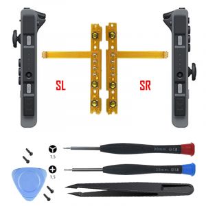 Remplacement de commutateur SR SL Joycon pour Nintendo Switch Joy Con SLSR bouton clé ruban câble