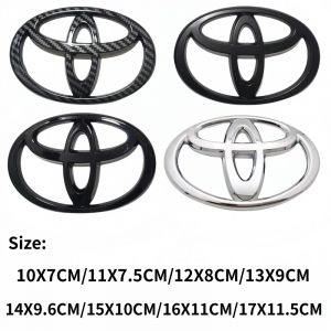 Logo de voiture 3D pour Toyota série, capot de calandre avant, emblème de capot arrière, Badge de