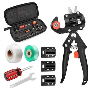 Kit d'outils de greffage de jardin 2 en 1, 2CM / 3CM, Film de greffage, ciseaux de greffage,