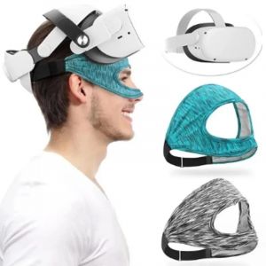Couverture de masque pour les yeux VR, respirante et absorbant la transpiration, accessoires