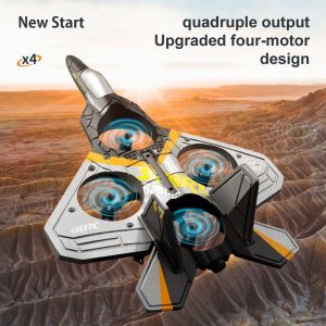 Livraison gratuite V17 avion RC professionnel Drone 2.4G Induction par gravité avion planeur avion