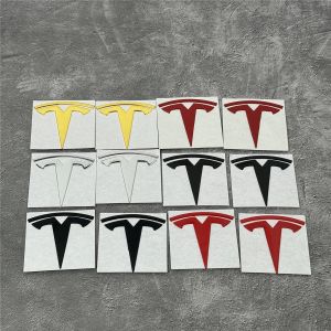 Autocollant d'embl&egrave;me de coffre arri&egrave;re d'embl&egrave;me avant de voiture Tesla pour mod&egrave;le 3 Mode Y logo