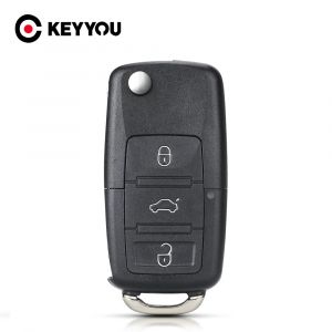 EllYYOU-Clé télécommande de voiture, pour VW Volkswagen Passat B5 gods Golf 4 5 6 Polo Touran Seat