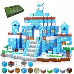 Blocs de Construction magn&eacute;tiques, bricolage, aimant de Mine, Cubes &eacute;dition mondiale, jouets de