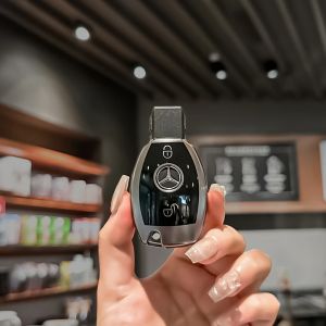Étui pour clé télécommande de voiture, coque Fob, accessoires de style automobile pour Mercedes Benz