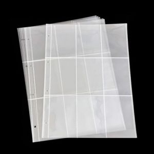 Recharge d'album Photo A4 transparent, 10 pièces, pages de protection de fichiers, classeur à 4