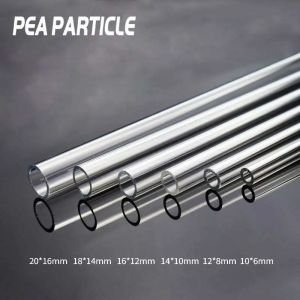 Tubes durs acryliques transparents de refroidissement par eau pour PC, 50cm OD 10mm 12mm 14mm 16mm