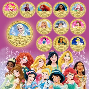 Disney la reine des neiges Anna Elsa dessin animé princesse blanche-neige cendrillon la belle au