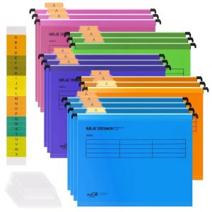 A4 dossier de travail rapide PVC suspendu Type A4 fichiers de Suspension avec crochet couleur