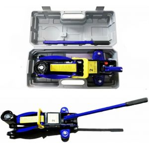 DayPlus Hydraulique Rouleur 2T Cric Voiture pour SUV, 4x4, Break, Hauteur de Levage de 135 à 320mm,