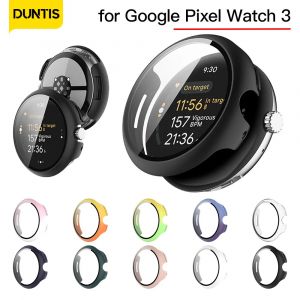 &Eacute;tui + verre pour Google Pixel Watch 3, 45mm 41mm, housse de protection anti-rayures pour pare-chocs