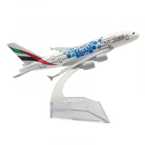 Modèle d'avion en alliage moulé sous pression A320 330 340 350 380 6 pouces, 15CM