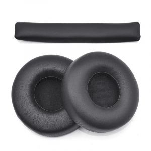 Coussinets d'oreille en cuir pour casque JBL Synchros E40BT E40, housse de coussin, bande de sauna