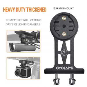 CYCLAMI support de guidon de v&eacute;lo &agrave; montage avant &eacute;tendu pour adaptateur NiteRider cam&eacute;ra d'action