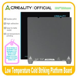 Creality Froid Impression Build Plate Basse Température Double Face 235x235mm Facile À Installer