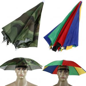 Chapeau parapluie d'ext&eacute;rieur pliable pour femmes et hommes, couvre-chef de p&ecirc;che, randonn&eacute;e, Golf,