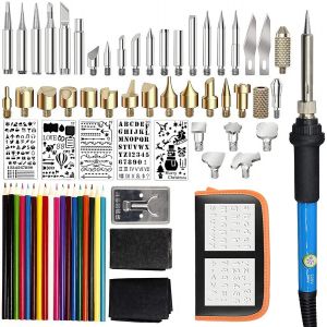Kit d'outils de combustion du bois, stylo pyrogravure professionnel, fer à souder, température