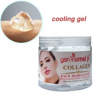 Gel radioélectrique à utiliser avec la machine qualifiée ale RF, gel conducteur pour le visage,