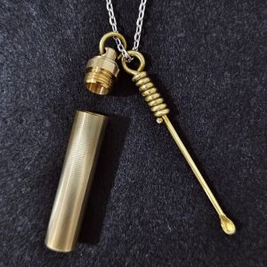 Breloque en alliage de laiton, pendentif combiné pour collier, médaillon ouvrable, porte-clés,