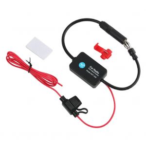 Amplificateur de Signal FM pratique, Anti-interf&eacute;rence, antenne de voiture, Radio universelle,