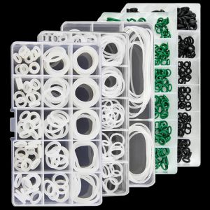 Jeu d'anneaux en caoutchouc de joint torique en Silicone, joint de robinet NBR VMQ FKM, Kit de