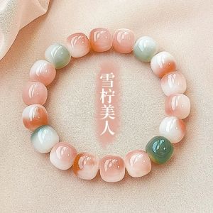 Bracelet vert Bodhi Root, Gao Shuwen, cadre unique, joue des perles de bouddha autour du doigt,
