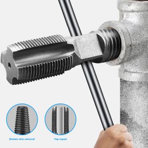 Extracteur de vis de Valve triangulaire de tuyau d'eau de robinet 2 en 1, extracteur de boulon de