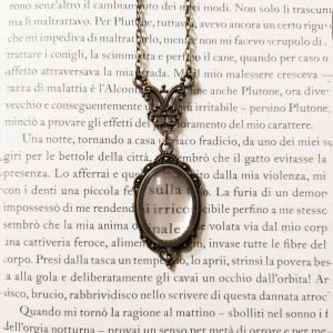 Colliers gothiques Vintage avec pendentif loupe pour femmes, Steampunk, mocle victorien, bijoux
