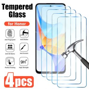 Film de protection d'écran, 4 pièces, pour Honor 10 20 Lite X8 20 Pro 8X 9X Global