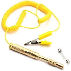 Testeur de Circuit lumineux de voiture, lampe de tension automatique DC 6V 12V 24V, stylo de Test en