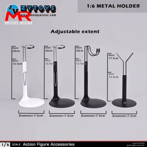 ZYTOYS 1/6 soldat figurine corps Support métallique ZY3018 ZY3019 ZY3020 ZY3021 12 ''Support de