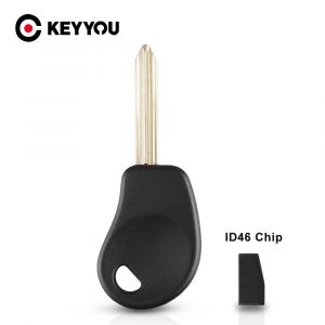 KEYYOU – clé de voiture transpondeur avec lame vierge SX9, adaptée au remplacement citroën Saxo