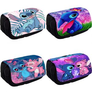 Sacs à crayons Disney Stitch, tous les Styles, sac à crayons pour enfants, crochet toutes sortes,