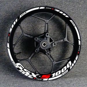 Autocollant réfléchissant de haute qualité pour moyeu de roue de moto Suzuki GSXS1000, Logo Gsx-s