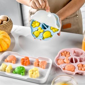 Moules à muffins en silicone, glaçons, gâteau Chi, 5 à 8 qt, autocuiseur, machine à mordre les œufs,