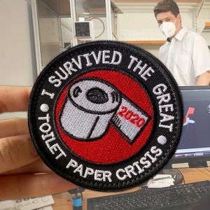 ecusson velcro "I sit ved 2020 sition vors" Morale Velcros Patch, Dul-Hook & Loop for Molle Military