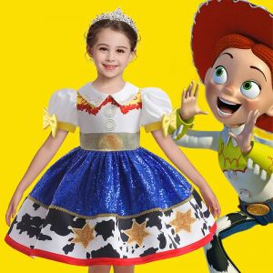 Buzz Lightyear robe Jessie filles dessin animé vache robes Halloween vêtements fête Toy Story robes