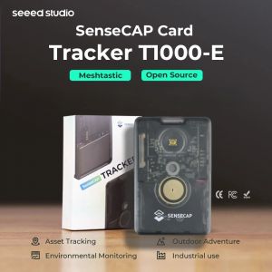 Traqueur de carte m&eacute;shtastique Lora SenseCAP T1000-E, 868mhz 915mhz, antenne, IP65, GPS, nRF52840,