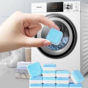 Comprimés effervescents pour machine à laver, détergent pour lessive, livres profonds, tablettes