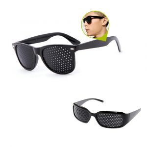 Lunettes Anti-myopie astigmatisme avec trous, Correction de la Vision, lunettes &agrave; trous d'&eacute;pingle