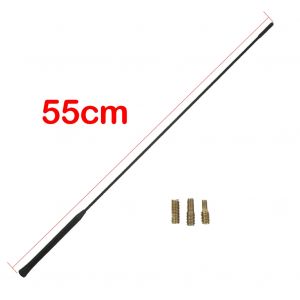 Fouet universel pour mât de toit de voiture, Radio stéréo, Signal FM AM, antenne aérienne amplifiée,